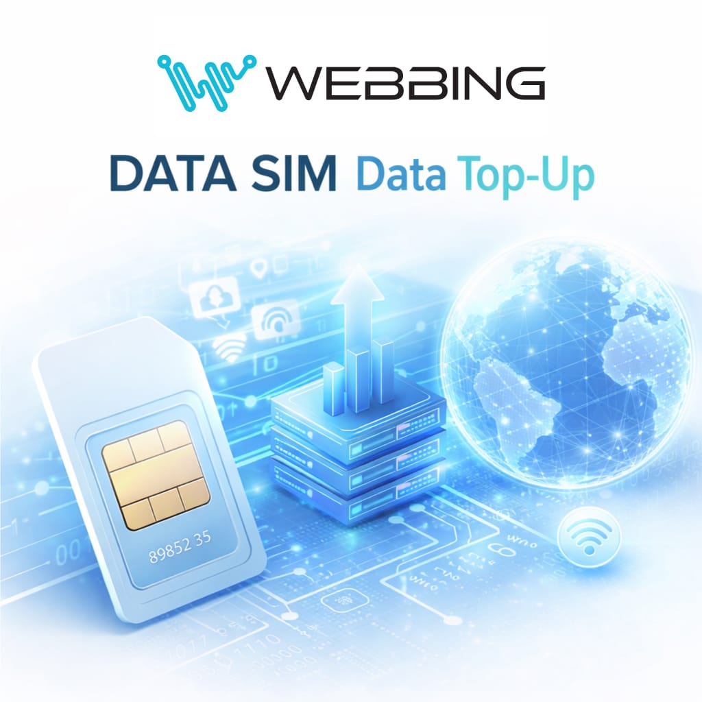 Webbing DATA SIM Top-Up Data