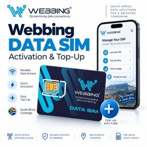 Webbing DATA SIM – Activation & Top-Up